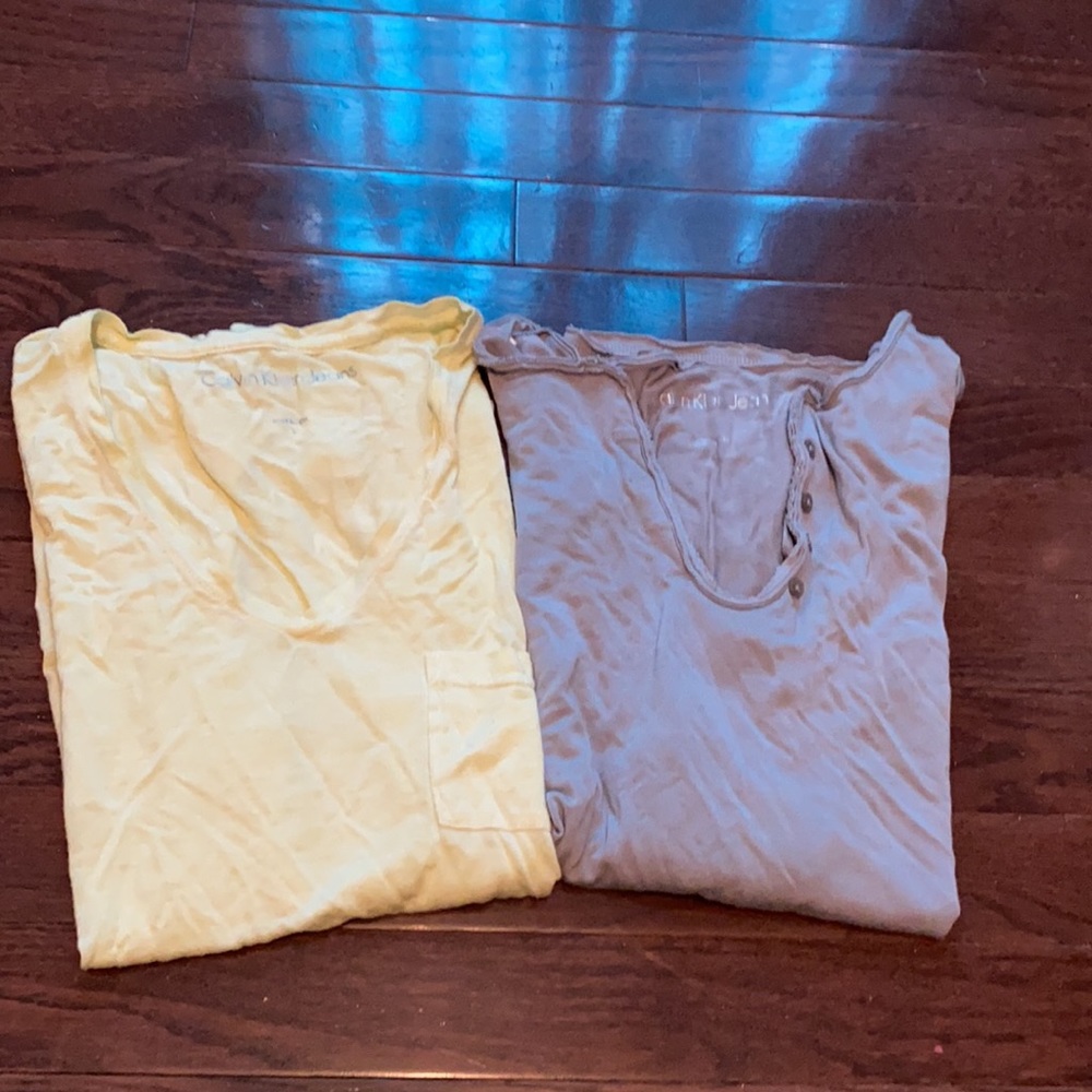 Two Calvin Klein Tops